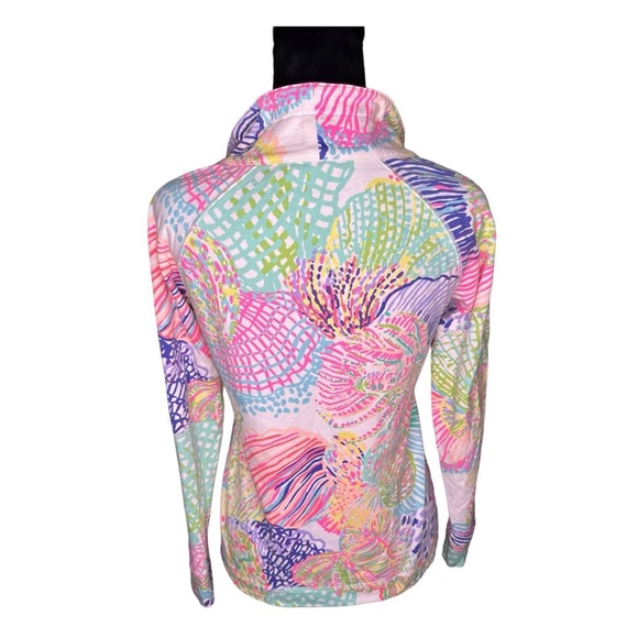 Lily Pulitzer quarter zip sweatshirt - Picture 6 of 8